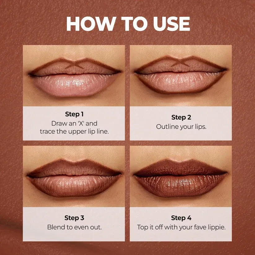 SummerVibes Anti-Drag Lip Liner - Smudge-Proof & Creamy