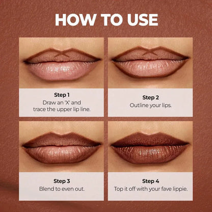 SummerVibes Anti-Drag Lip Liner - Smudge-Proof & Creamy