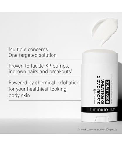 Glycolic Acid Exfoliating Body Stick -  KP & Ingrown Hair Relief